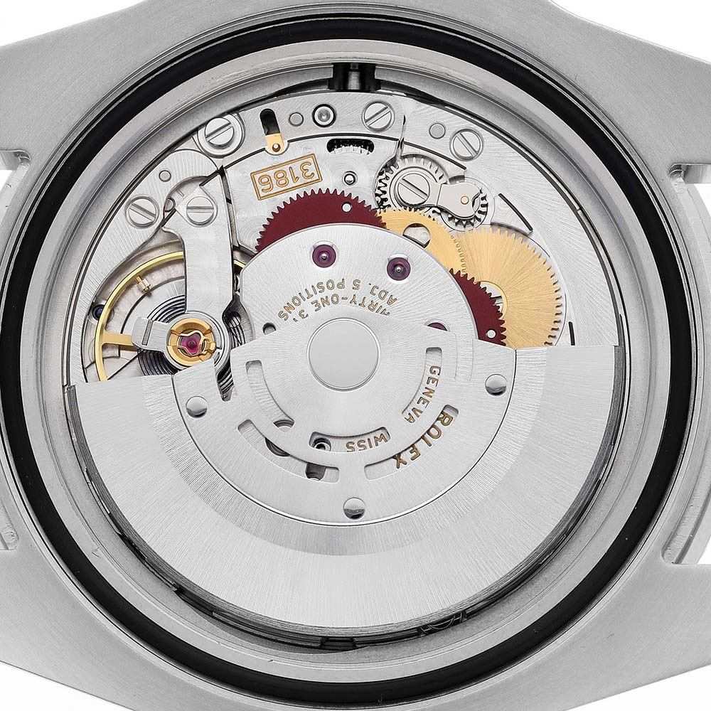 ロレックス コピー GMT マスター II ブラック ダイヤル グリーン ハンド スチール 116710LN - 商品画像 7