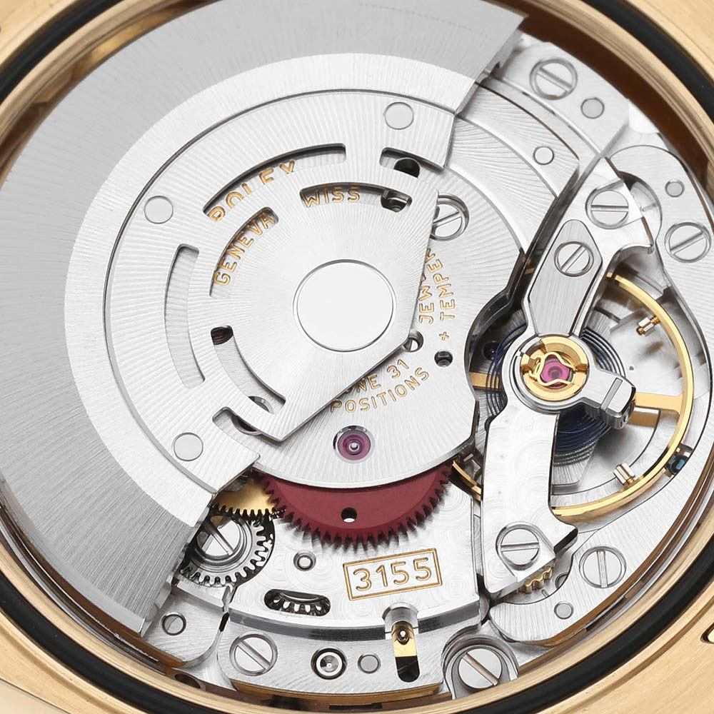 ロレックス コピー プレジデント デイデイト イエロー ゴールド グリーン ダイヤル 118138 - 商品画像 7