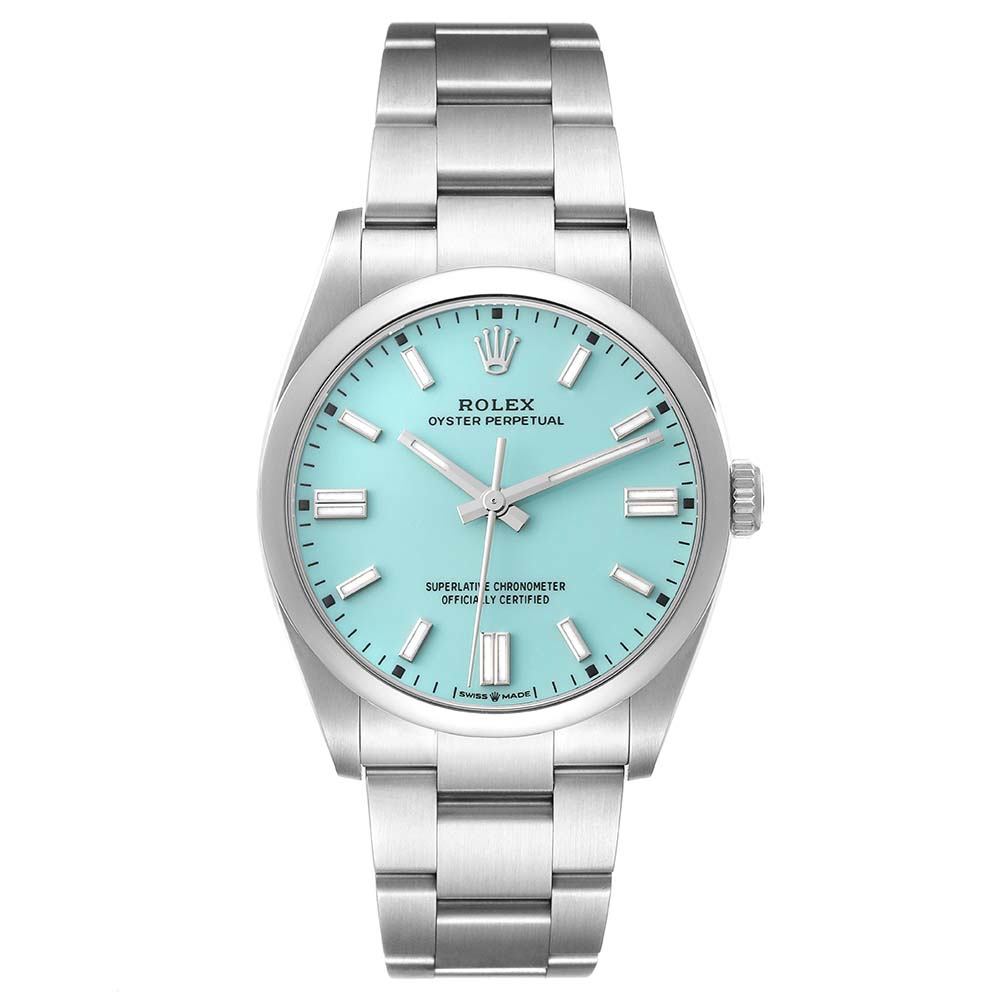 ロレックス コピー オイスター・パーペチュアル36 ターコイズブルー 126000 - 商品画像 8
