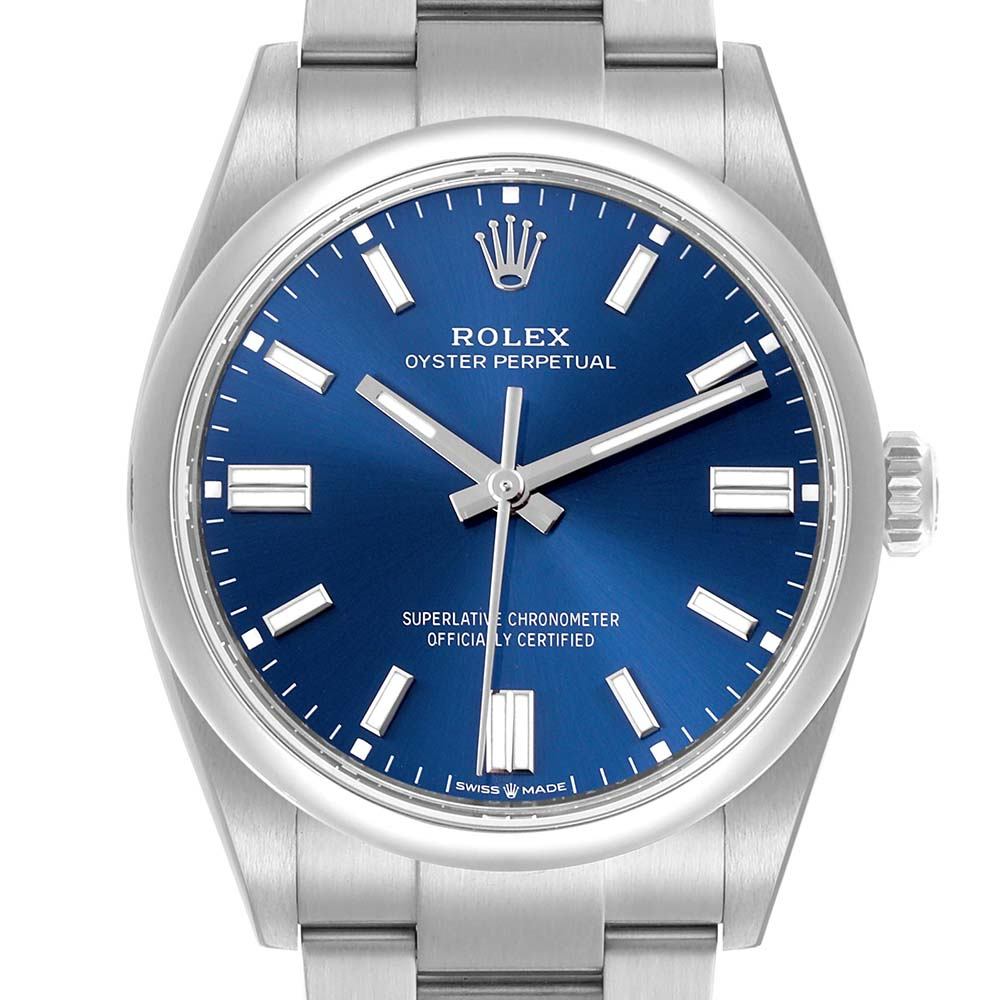 ロレックス コピー オイスター・パーペチュアル36 ブライトブルー 126000 - 商品画像 1