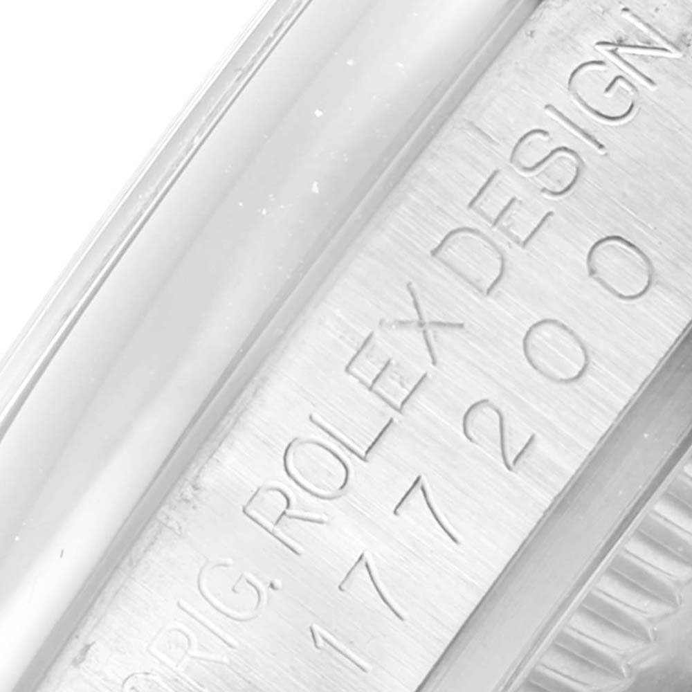 ロレックスコピー ミッドサイズ 31 シルバー ダイヤル ドーム型ベゼル スチール 177200 - 商品画像 1
