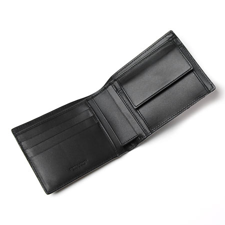 ボッテガヴェネタコピー 2つ折り財布[小銭入れ付き] /NERO 113112 vahf3 1000 - 商品画像 6