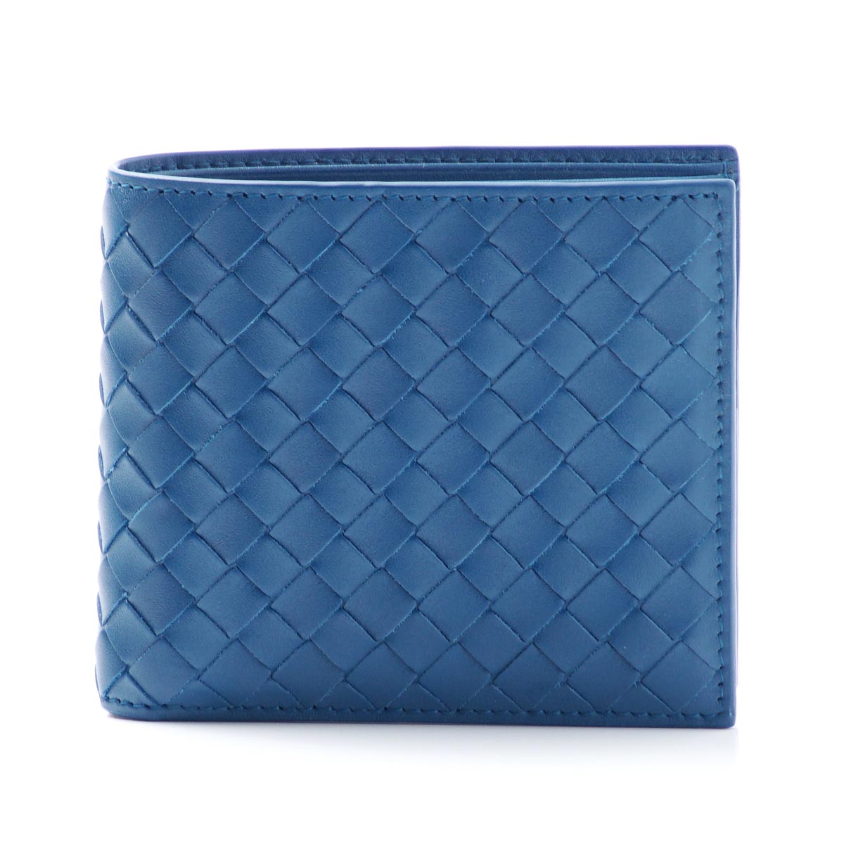 ボッテガヴェネタスーパーコピーBOTTEGA VENETA 2つ折り財布 VN ピーコック ブルー系 113993 v4651 4321 メンズ - 商品画像 3