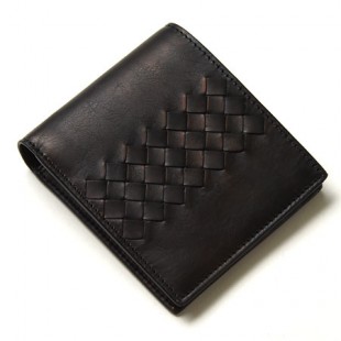 ボッテガヴェネタスーパーコピー/BOTTEGA VENETA/ 2つ折り財布 /NERO 113993 vn032 1000