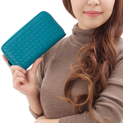 ボッテガヴェネタコピー BOTTEGA VENETA 長財布 イントレチャート 【INTRECCIATO】 カナールブルー 114076 V001N 4409 メンズ レディース - 商品画像 6