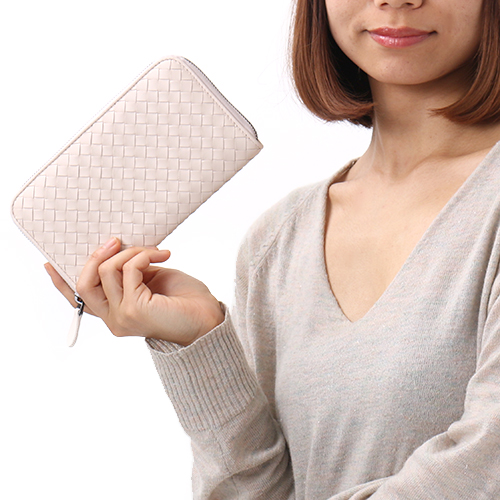 ボッテガヴェネタコピー BOTTEGA VENETA 長財布 イントレチャート 【INTRECCIATO】 ペイルホワイト 114076 V001N 9514 メンズ レディース - 商品画像 6