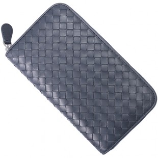 ブランドコピーボッテガヴェネタ BOTTEGA VENETA 長財布 イントレチャート 【INTRECCIATO】 プリュッセブルー 114076 VAHF3 4058 メンズ
