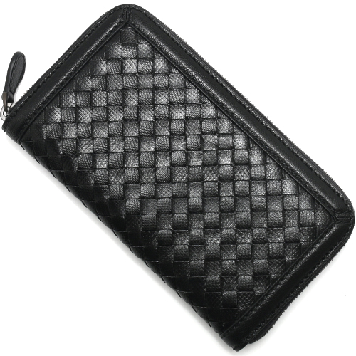 ボッテガヴェネタ長財布コピー BOTTEGA VENETA 長財布 イントレチャート 【INTRECCIATO】 ブラック 114076 VAPD6 1000 メンズ - 商品画像 7