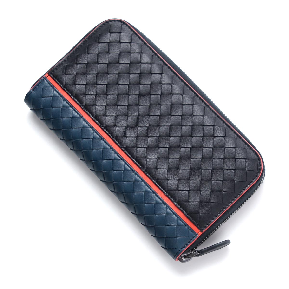 ボッテガヴェネタスーパーコピーBOTTEGA VENETA ラウンドファスナー 長財布[小銭入れ付き] NAPPA ナッパ パシフィック×トルマリン×ベスビオ ブルー系 114076 vcbb1 8170 メンズ - 商品画像 10
