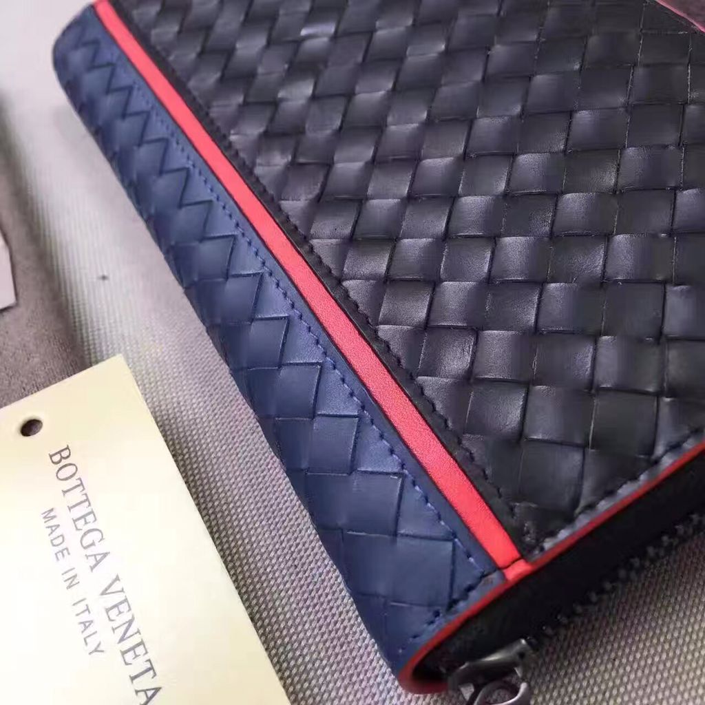 ボッテガヴェネタスーパーコピーBOTTEGA VENETA ラウンドファスナー 長財布[小銭入れ付き] NAPPA ナッパ パシフィック×トルマリン×ベスビオ ブルー系 114076 vcbb1 8170 メンズ - 商品画像 5