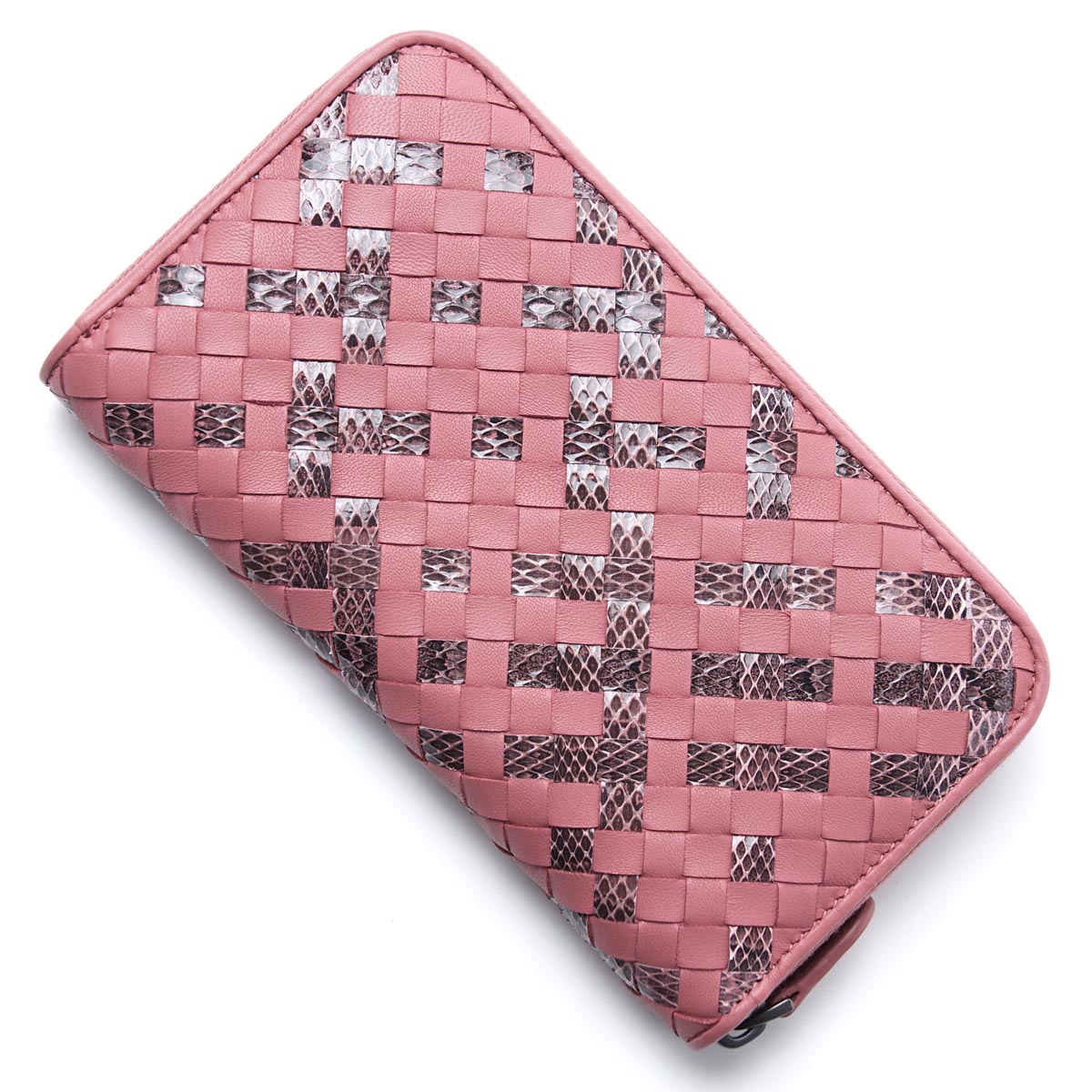ボッテガヴェネタスーパーコピーBOTTEGA VENETA ラウンドファスナー長財布[小銭入れ付き] AYERS×NAPPA ダスティーローズ ピンク系 114076 vv211 5707 レディース - 商品画像 6