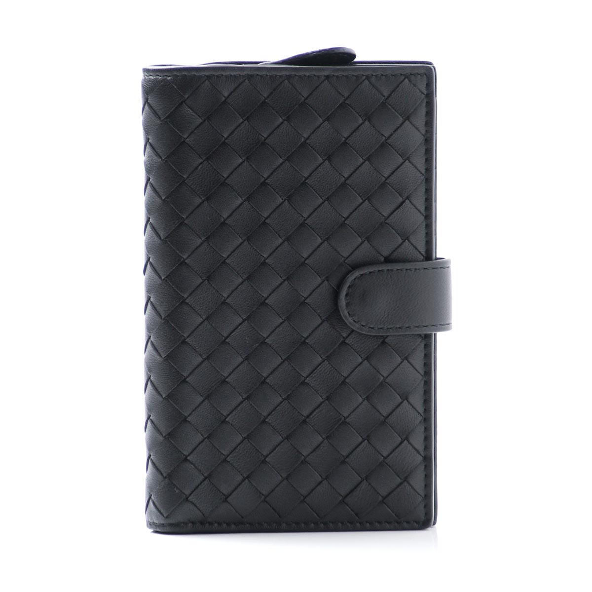 ボッテガヴェネタ/BOTTEGA VENETAコピー 2つ折り財布[小銭入れ付き] NAPPA ネロ ブラック系 121060 v001n 1000 レディース - 商品画像 4