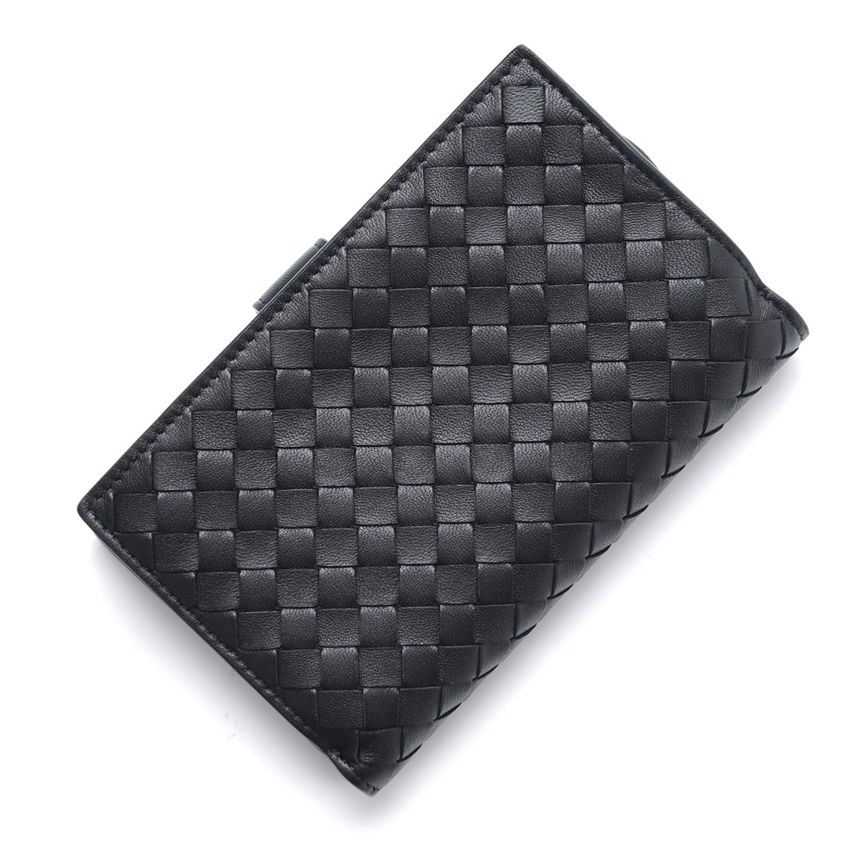 ボッテガヴェネタ/BOTTEGA VENETAコピー 2つ折り財布[小銭入れ付き] NAPPA ネロ ブラック系 121060 v001n 1000 レディース - 商品画像 8