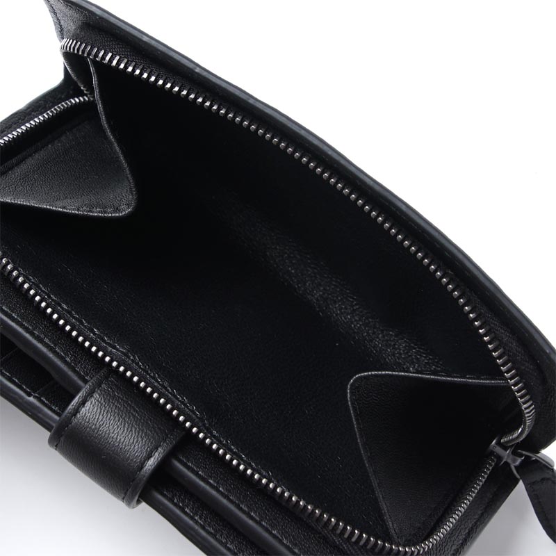 ボッテガヴェネタ/BOTTEGA VENETAコピー 2つ折り財布[小銭入れ付き] NAPPA ネロ ブラック系 121060 v001n 1000 レディース - 商品画像 6