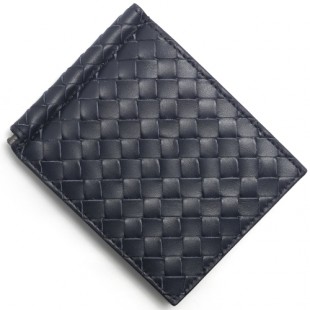 ボッテガヴェネタ BOTTEGA VENETA 二つ折財布【札入れ】 イントレチャート 【INTRECCIATO】 ライトトルマリンブルー 123180 V4651 4013 メンズ