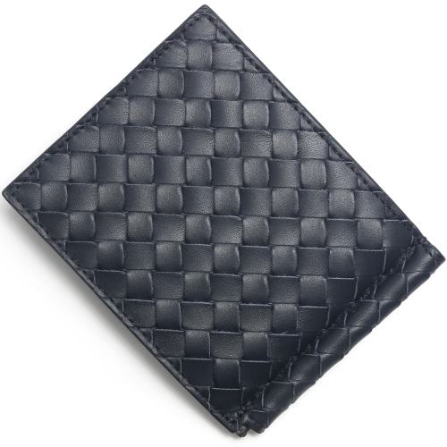 ボッテガヴェネタ BOTTEGA VENETA 二つ折財布【札入れ】 イントレチャート 【INTRECCIATO】 ライトトルマリンブルー 123180 V4651 4013 メンズ - 商品画像 1