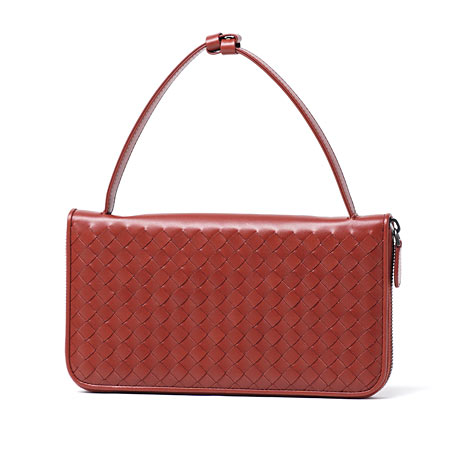 ボッテガヴェネタコピー/BOTTEGA VENETA/ ラウンドファスナー 長財布[小銭入れ付き]/VN /バーントレッド レッド系 169730 v4651 6329 メンズ&レディース - 商品画像 3