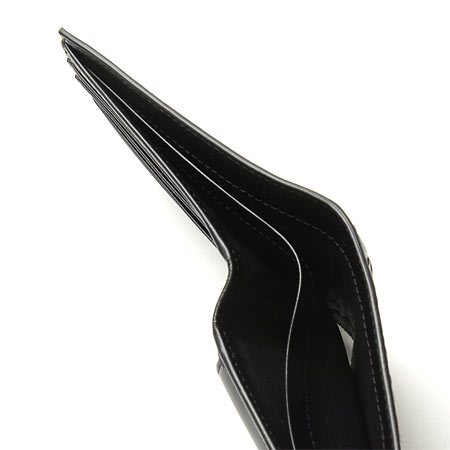 ボッテガヴェネタスーパーコピー 2つ折り財布[小銭入れ付き] /ネロ 193642 v4651 1000 - 商品画像 4
