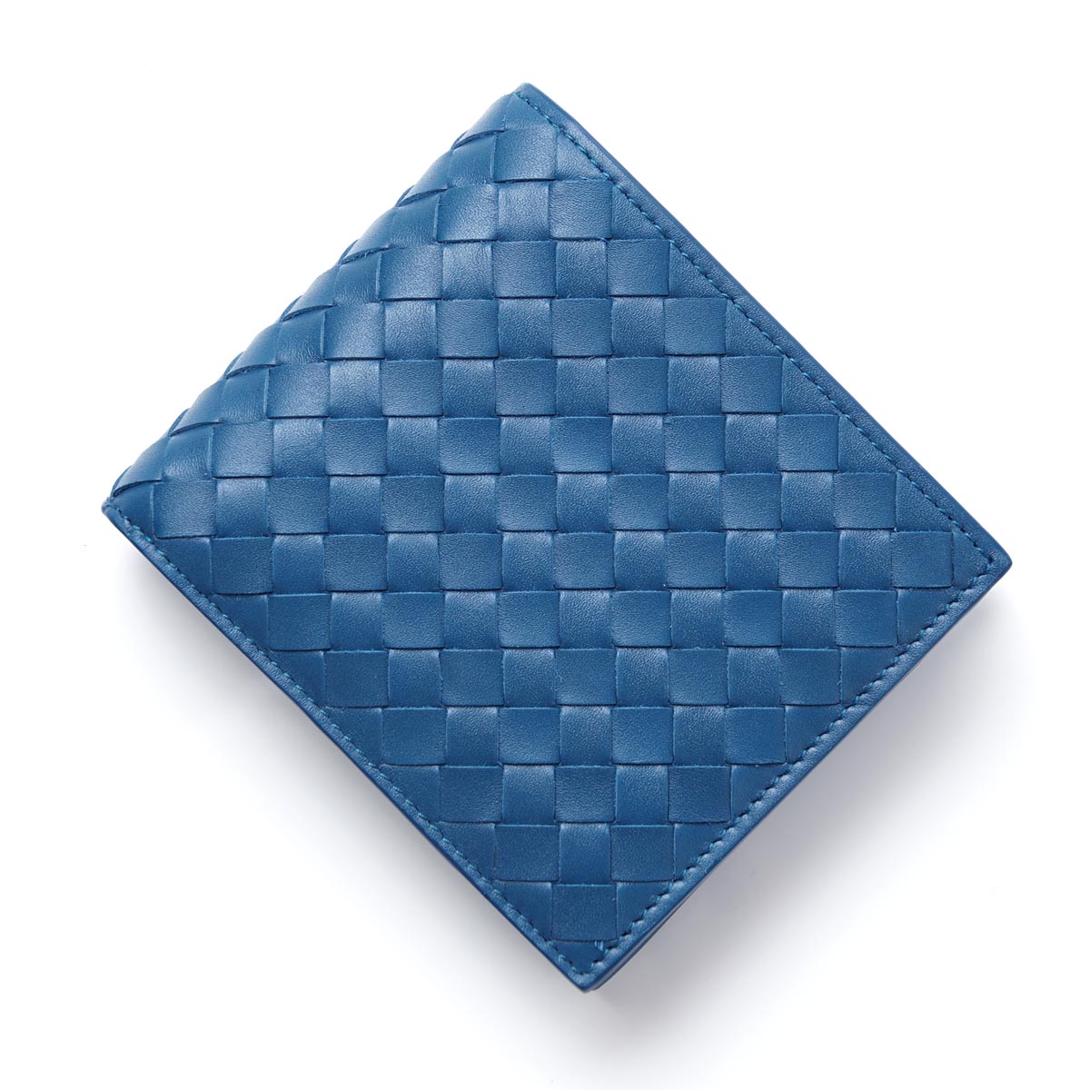 スーパーコピーブランドボッテガヴェネタBOTTEGA VENETA 2つ折り財布[小銭入れ付き] VN ピーコック ブルー系 193642 v4651 4321 メンズ - 商品画像 6