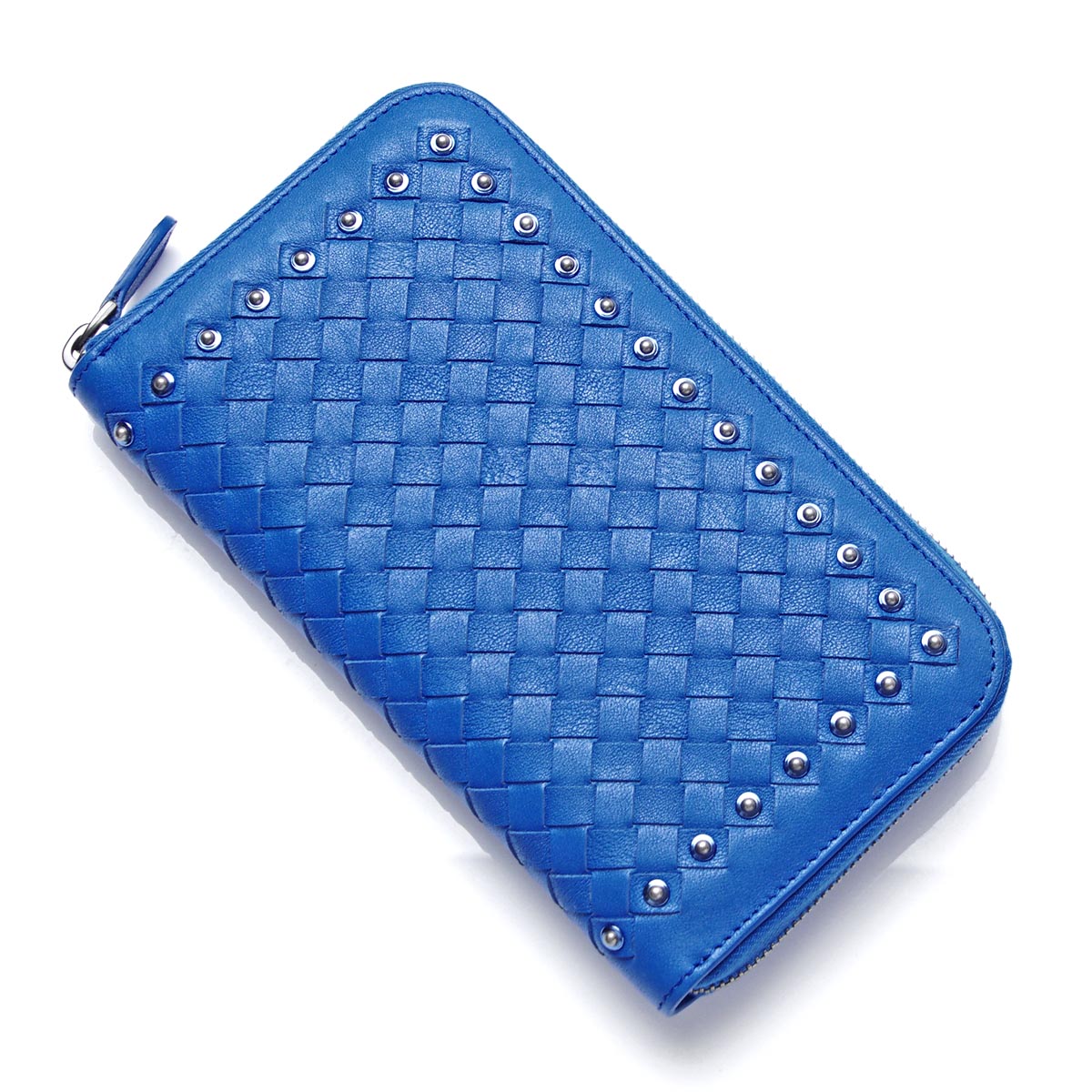 ボッテガヴェネタコピー ラウンドファスナー 長財布[小銭入れ付き] WASHED LAMB ブルエット ブルー系 388247 vasj1 4378 レディース - 商品画像 5