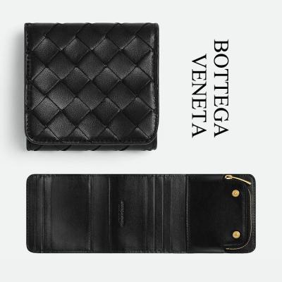ボッテガヴェネタ コピー イントレチャート コンパクト 三つ折りウォレット 741731 VCPP2