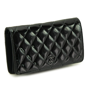 シャネルスーパーコピー 長財布 CHANEL シャネル 財布 二つ折り ココマーク パテント キルティングレザー マトラッセ ブラック A31509 - 商品画像 8