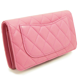 シャネルスーパーコピー CHANEL 財布 二つ折り キルティング マトラッセ レザー ローズピンク A31509 - 商品画像 7