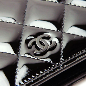 シャネルスーパーコピー 長財布 CHANEL シャネル 財布 二つ折り ココマーク パテント キルティングレザー マトラッセ ブラック A31509 - 商品画像 3