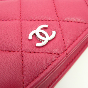 シャネルCHANELコピー長財布 二つ折り マトラッセ タイムレスクラシック ココマーク キルティング ラムスキン A31509 ルージュ ピンクレッド - 商品画像 5