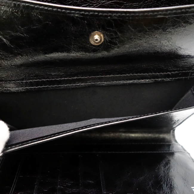 スーパーコピーシャネル CHANEL 財布 3つ折長サイフ マトラッセ 2.55 ヴィンテージカーフ 黒/A35298 - 商品画像 4