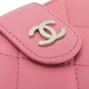 シャネル 長財布 CHANEL シャネル 財布 二つ折り マトラッセ キルティング レザー/ラム ROSE/ローズピンク A48667 - 商品画像 5