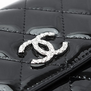 シャネルスーパーコピーCHANEL 長財布 三つ折り 財布 ブリリアント パテント キルティングレザー/マトラッセ ブラック A48693 - 商品画像 5