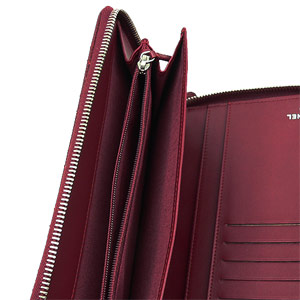 シャネルコピーCHANEL 長財布 ラウンドファスナー キャビアスキン/CAVIAR ココマーク キルティング マトラッセ ルージュレッド/ROUGE RED A4898 - 商品画像 5