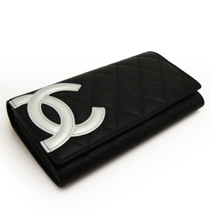 シャネルスーパーコピーCHANEL 長財布 二つ折り カンボンライン レザー ココマーク キルティングA50077 - 商品画像 4