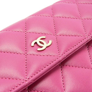 シャネルコピーCHANEL 財布 二つ折りフラップ タイムレスクラシック マトラッセ レザー フューシャピンク A50096 - 商品画像 5