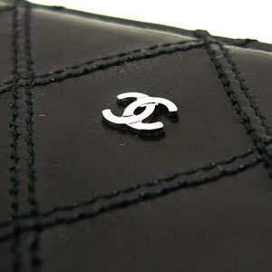 シャネルスーパーコピー財布 CHANEL ラウンドファスナー レザー ココマーク キルティング調ステッチ ブラック A50933 - 商品画像 5
