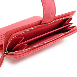 シャネルCHANELスーパーコピー 財布 二つ折りフラップ マトラッセ マットキャビア レザー ルージュ A68776 - 商品画像 1