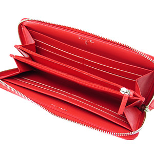 シャネルコピー財布 CHANEL シャネル 財布 ラウンドファスナー ココマーク キルティング レザー レッド A80143 RED - 商品画像 1