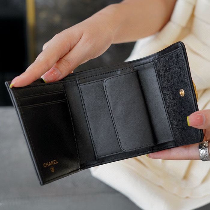 シャネルスーパーコピー コンパクト財布☆三つ折り A80734 - 商品画像 7