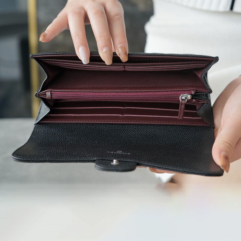 シャネル クラシック フラップ マトラッセ ココマーク コピー長財布 A80758 - 商品画像 6