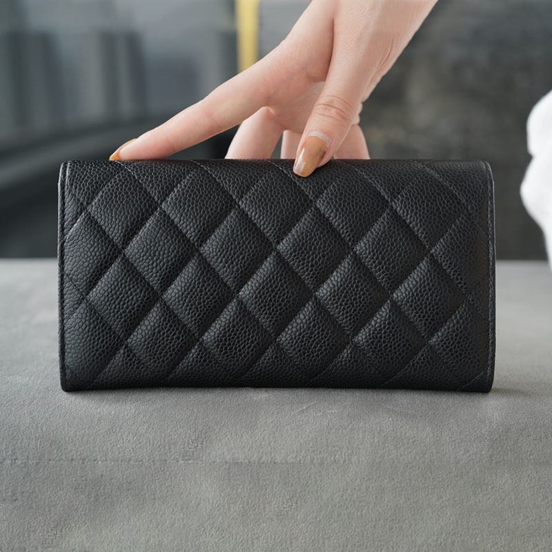 シャネル クラシック フラップ マトラッセ ココマーク コピー長財布 A80758 - 商品画像 9