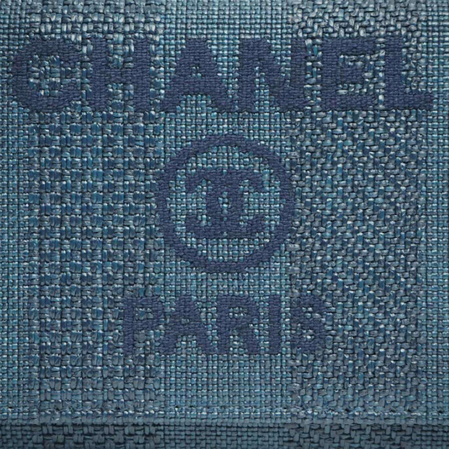 スーパーコピーシャネル 財布 ドーヴィル フラップウォレット ネイビー/デニムブルー/GO A81976 CHANEL - 商品画像 5