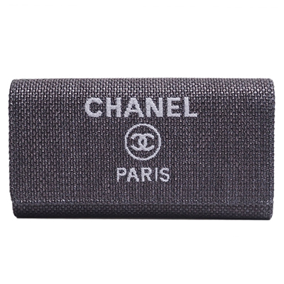 シャネルスーパーコピー財布 ドーヴィル フラップロングウォレット 黒/GO A81976 CHANEL - 商品画像 7