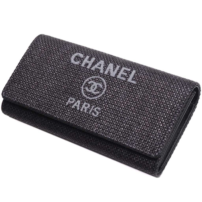 シャネルスーパーコピー財布 ドーヴィル フラップロングウォレット 黒/GO A81976 CHANEL - 商品画像 4