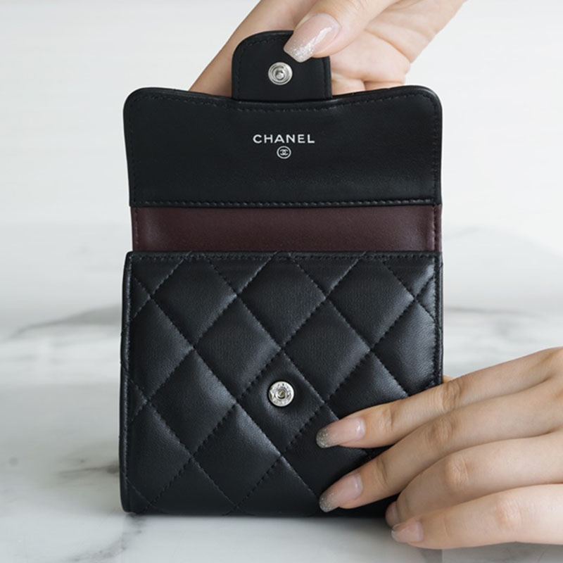 シャネル コピー スモール フラップ ウォレット 三つ折財布 A82288 - 商品画像 7