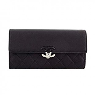 シャネル財布コピー フラップ ウォレット マトラッセ ココマーク ラムスキン A84426 CHANEL 財布 二つ折り財布 - 商品画像 2