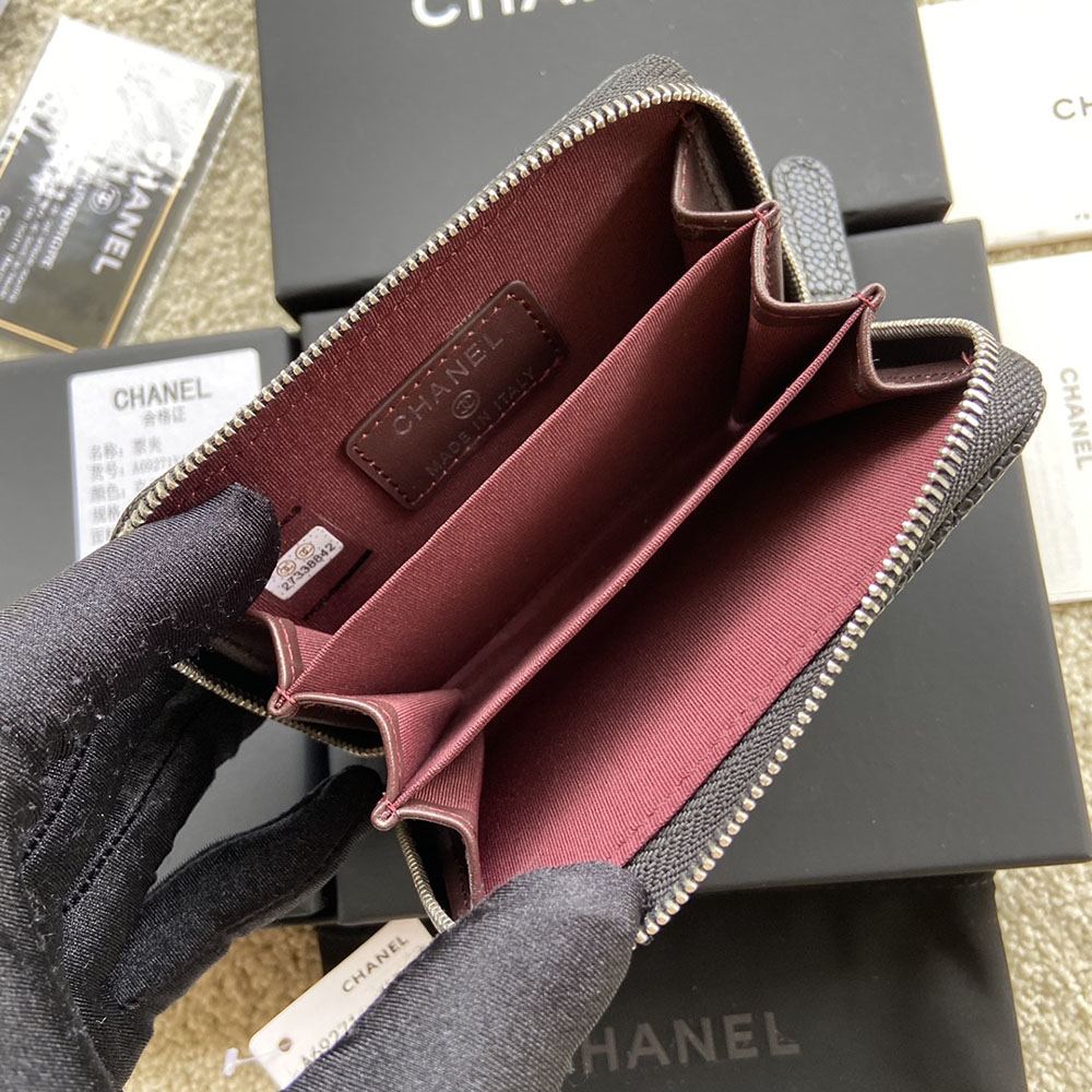 シャネル ミニ財布 スーパーコピー クラシック ジップ コインパース AP0216 - 商品画像 10