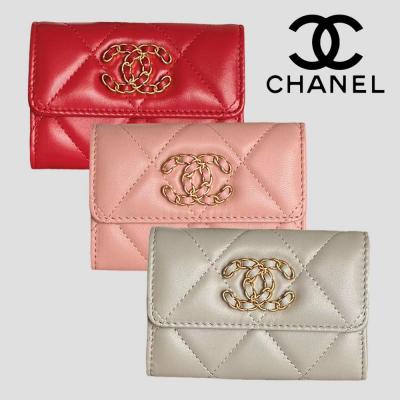 CHANEL 19 スーパーコピー カードケース ラムスキン AP1790
