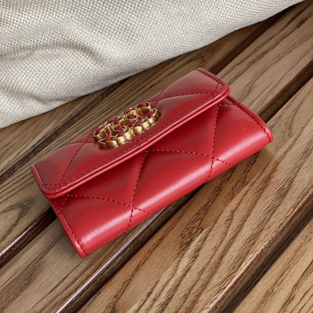 CHANEL 19 スーパーコピー カードケース ラムスキン AP1790 - 商品画像 6