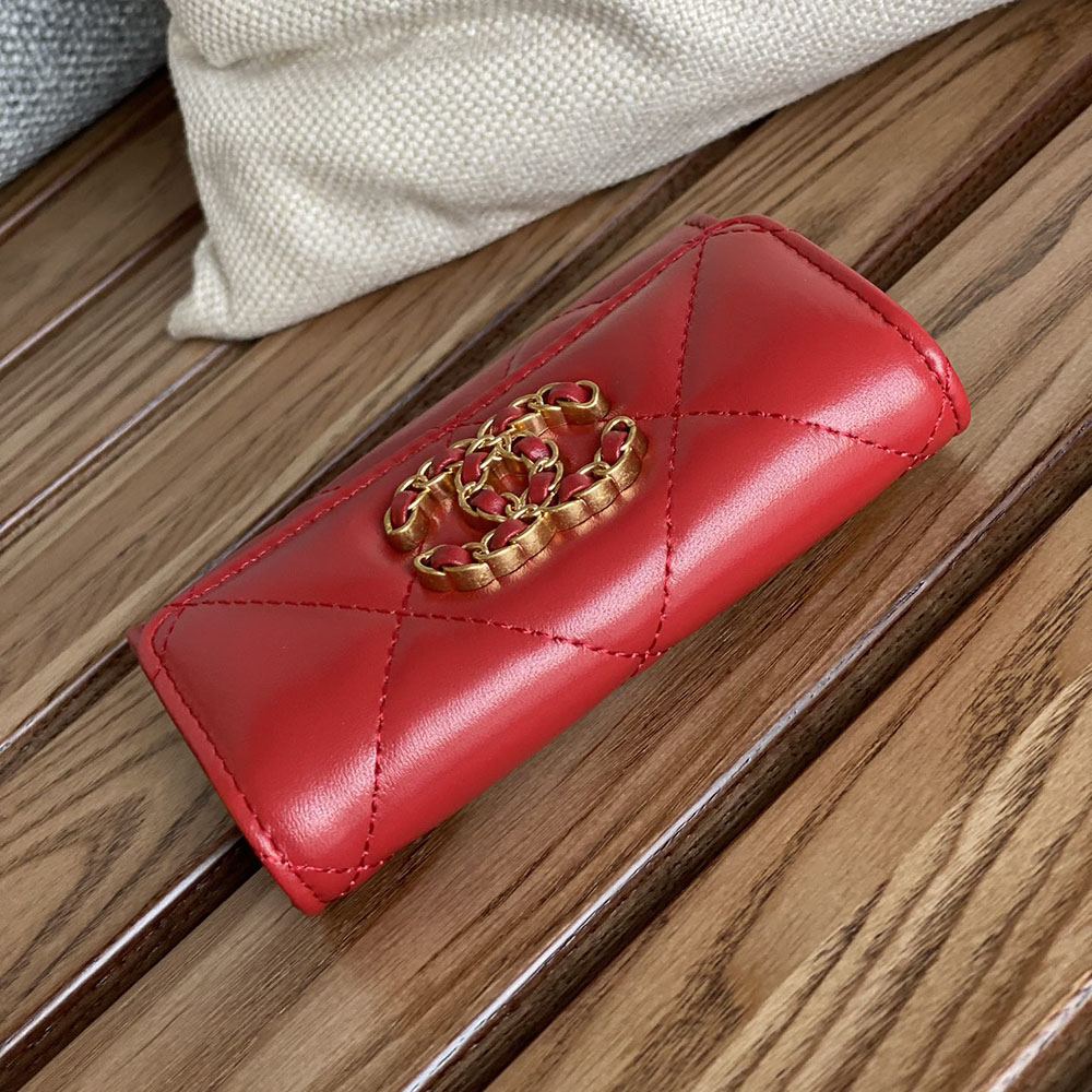 CHANEL 19 スーパーコピー カードケース ラムスキン AP1790 - 商品画像 1